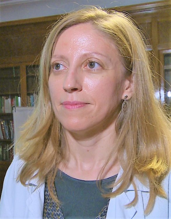 Dra. Lucía Campos Muñoz, especialista del Servicio de Dermatología del Hospital Clínico Universitario San Carlos de Madrid.