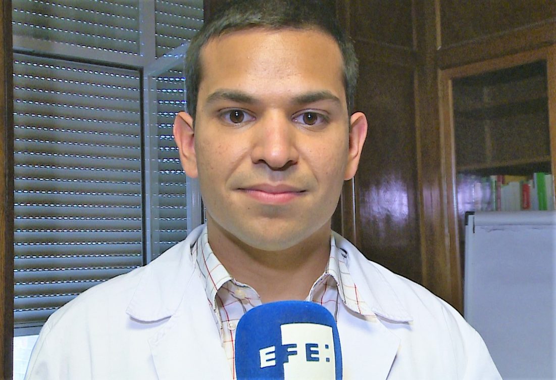 Estudiante de Medicina de la UCM, Juan Pablo Scarano Pereira.