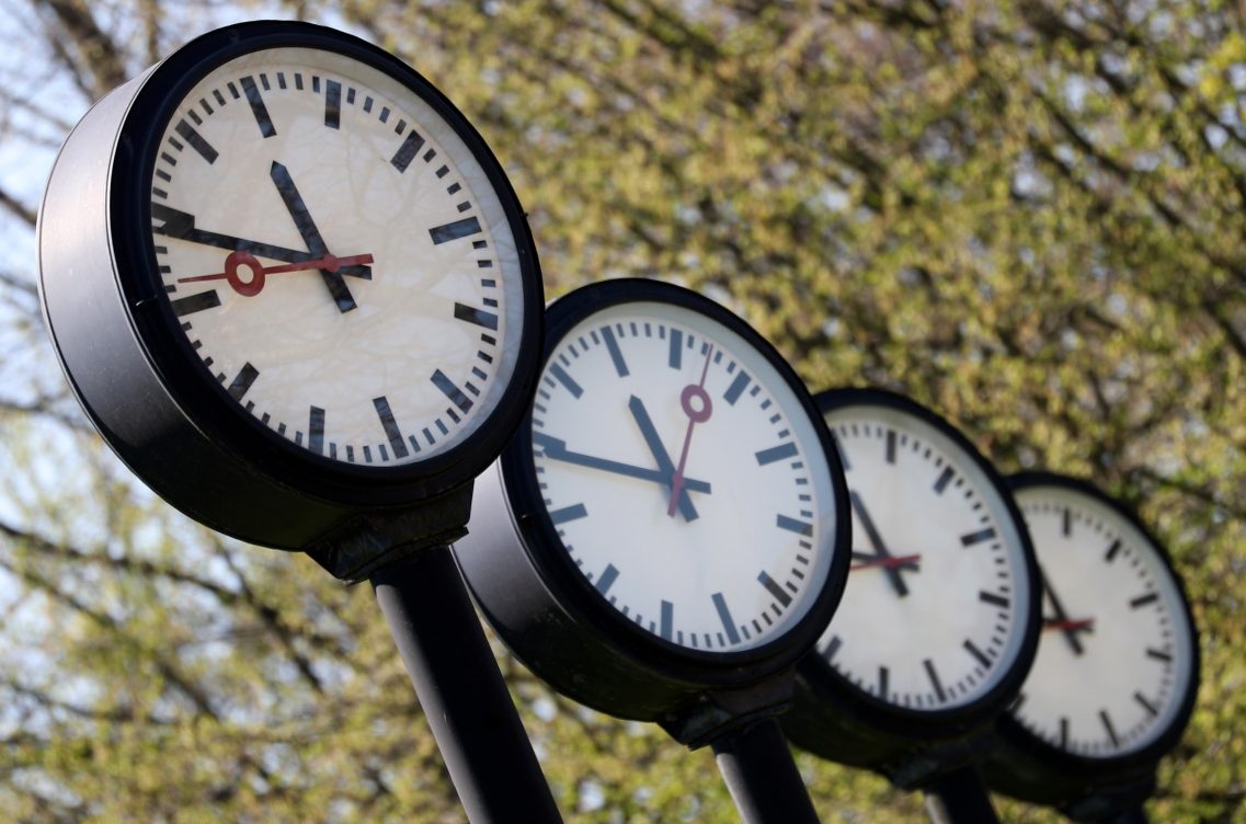 relojes cambio de hora