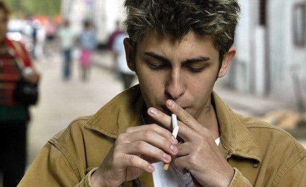 Tabaco, un problema que se mantiene entre los más jóvenes