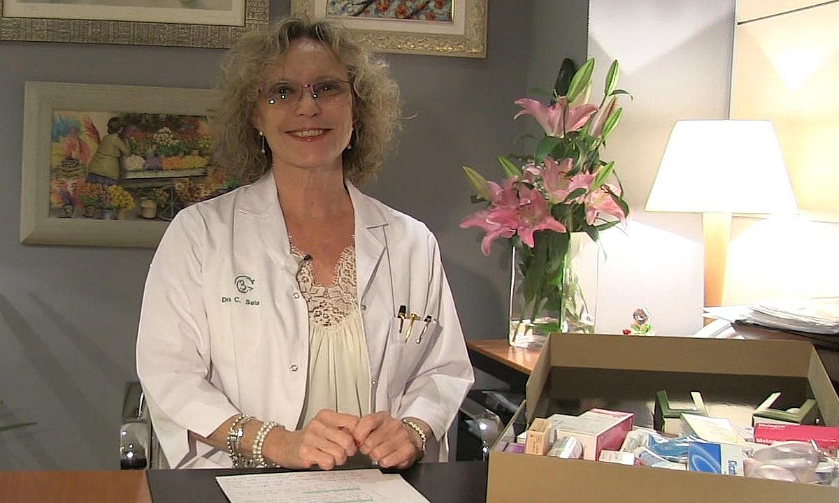 La doctora Carmen Sala Salmerón