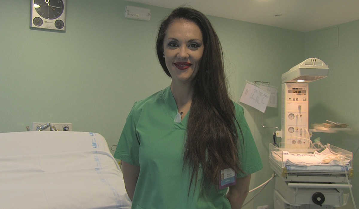 Rosabel Molina Olías, matrona-efe