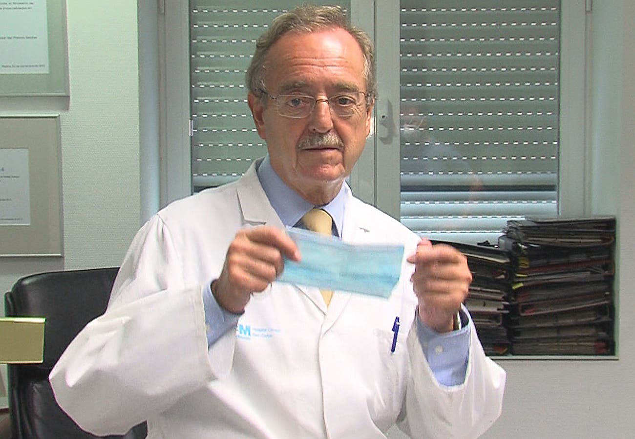 Carlos Macaya, cardiólogo jefe del HCUSC de Madrid-efe