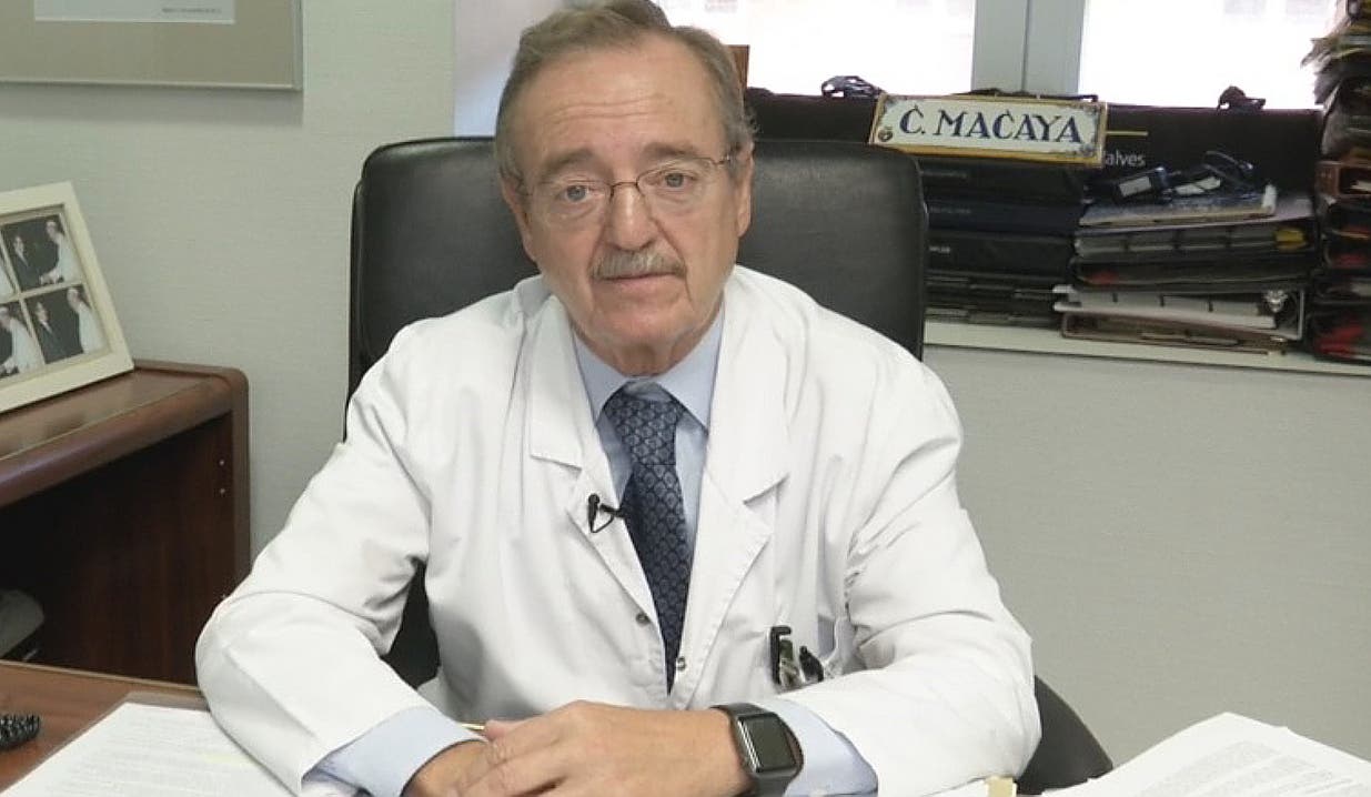 Dr. Carlos Macaya Miguel, cardiólogo-efe