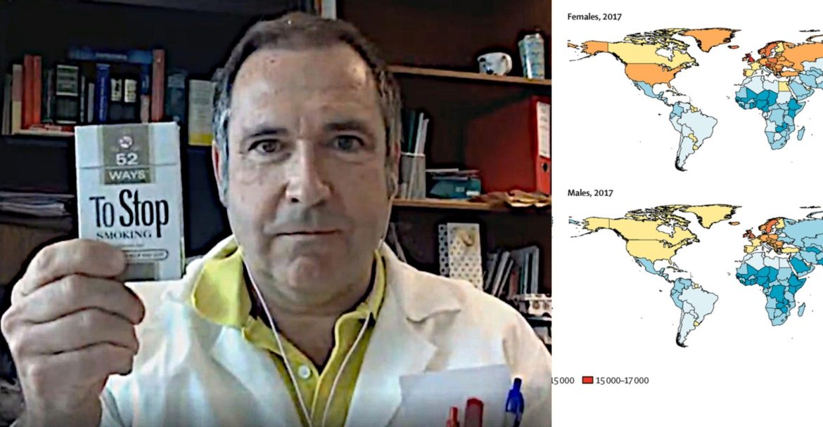 El epidemiólogo Joan B. Soriano Ortiz: "Dejar de fumar es la mejor decisión saludable de tu vida" El médico epidemiólogo Joan B. Soriano