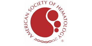 Logo de la Sociedad Americana de Hematología (ASH).