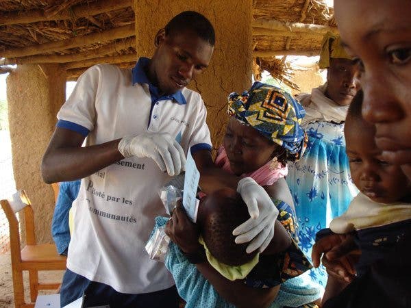 Malaria Níger, atención sanitaria