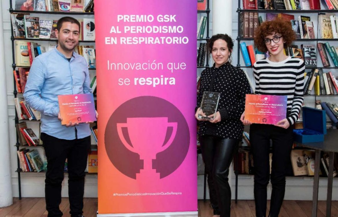 Pilar Pérez, de La Razón, Premio GSK al periodismo “Innovación que se respira”