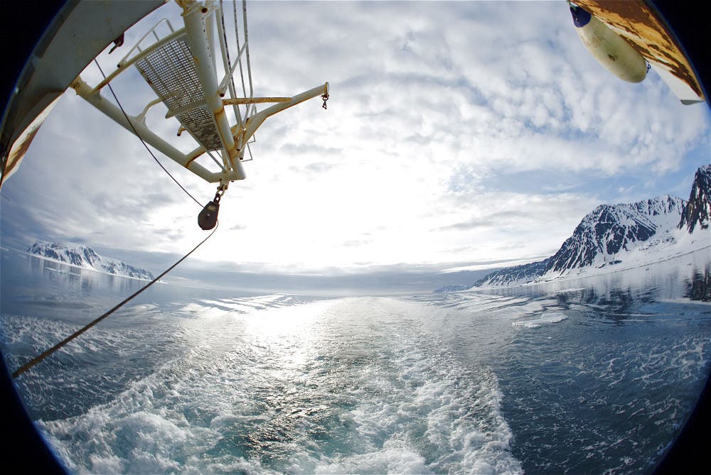 La expedición Reto Polar contra el cáncer concluye la aventura en el glaciar Sermilik