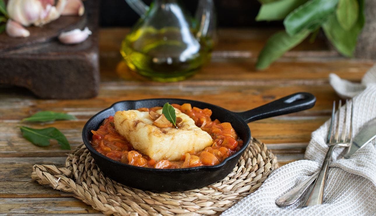 Bacalao a la riojana