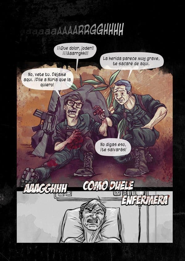 Cómic de Alex Santaló