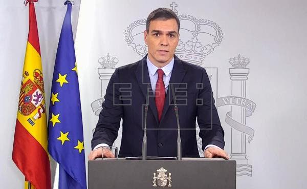 Pedro Sánchez decreta el estado de alarma en España contra el coronavirus