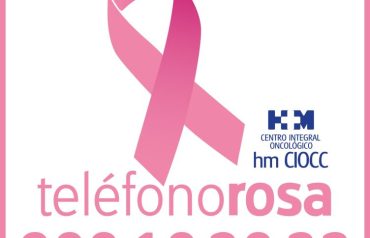 Logo del Teléfono Rosa de HM Hospitales.