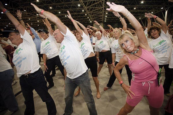 ser mayor y seguir en forma