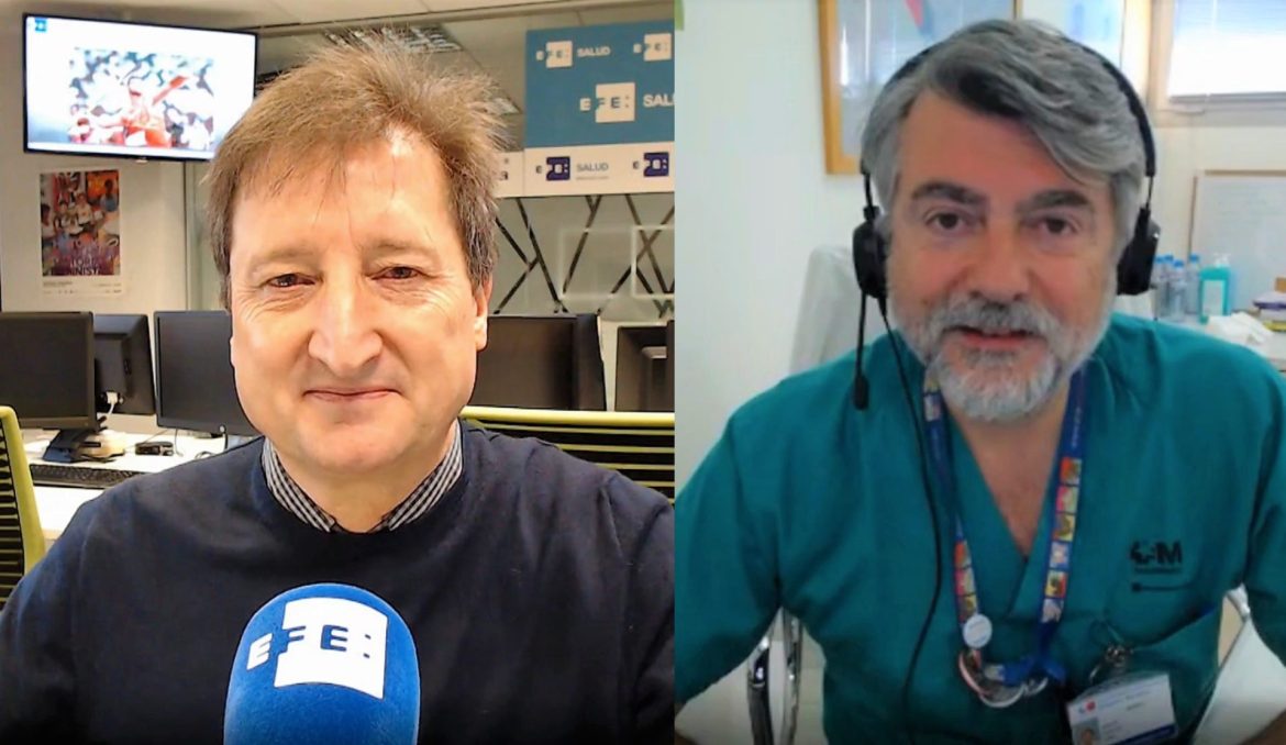Entrevista neonatología-covid-maternidad-Gregorio del Rosario-Doctor Manuel Sánchez Luna-efe