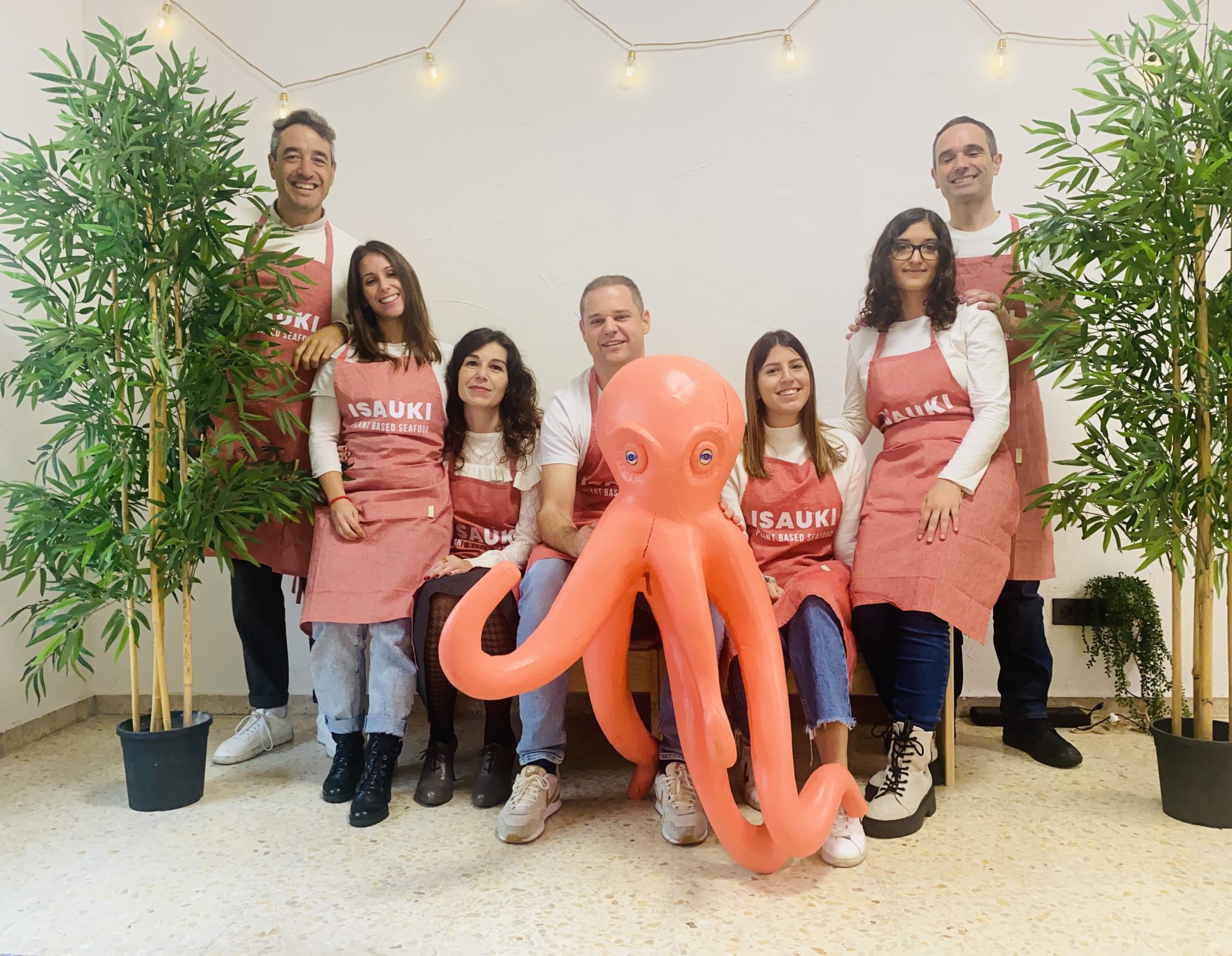 Marisco vegetal startup Isauki