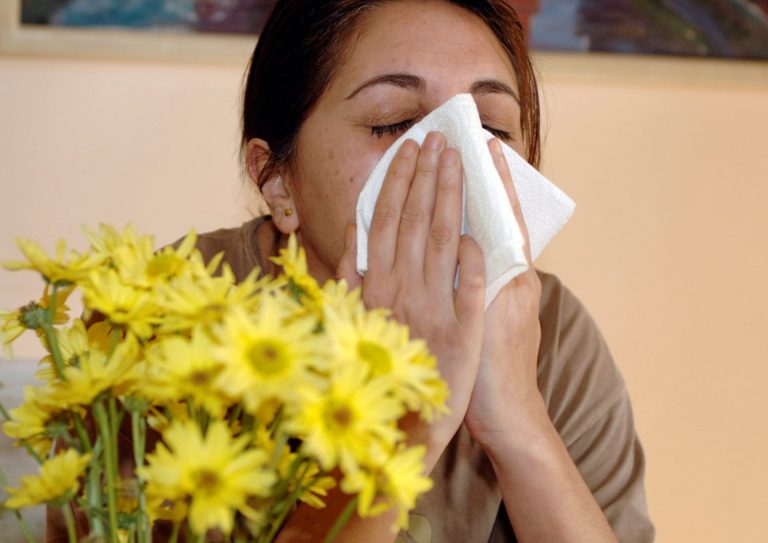 alergia garganta oídos