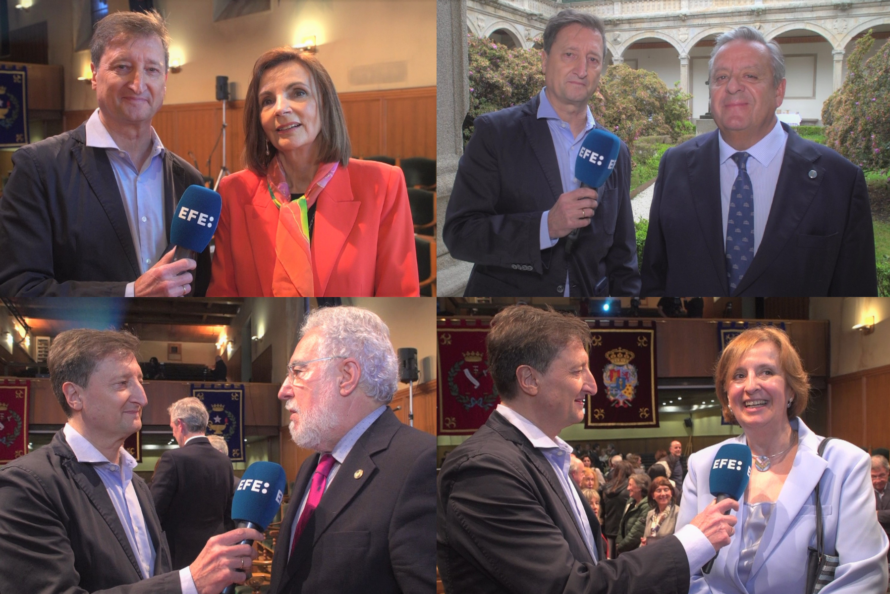 Acto de entrega del XXIII Premio Nóvoa Santos de Medicina.